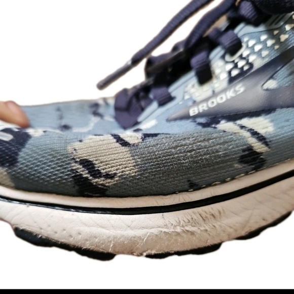 Brooks Ghost 14 Womens Running Shoe In Tourmaline/Navy/Aqua 9 - Picture 12 of 14